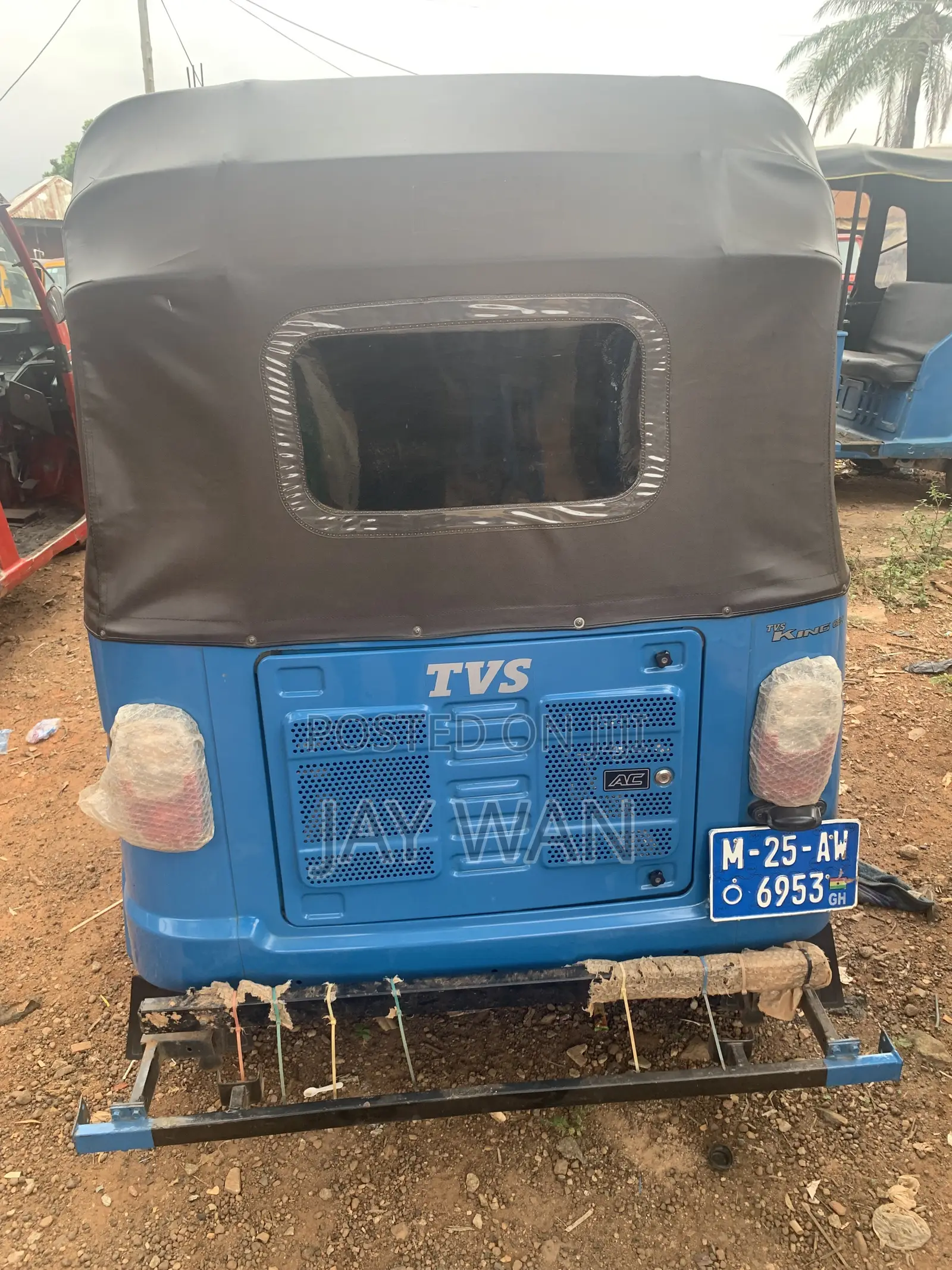 TVS King Deluxe Plus iTouch Start 2025 Blue