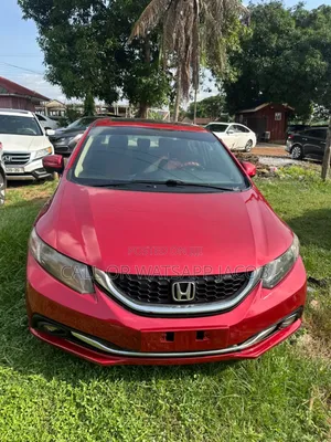 Honda Civic EX 4dr Sedan (1.8L 4cyl CVT) 2015 Red