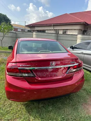 Honda Civic EX 4dr Sedan (1.8L 4cyl CVT) 2015 Red