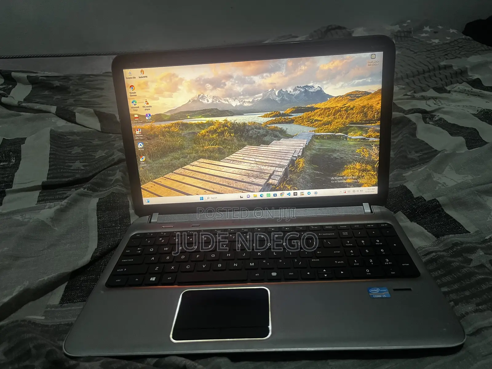 Laptop HP 14-dq1025cl 8GB Intel Core i5 HDD 512GB