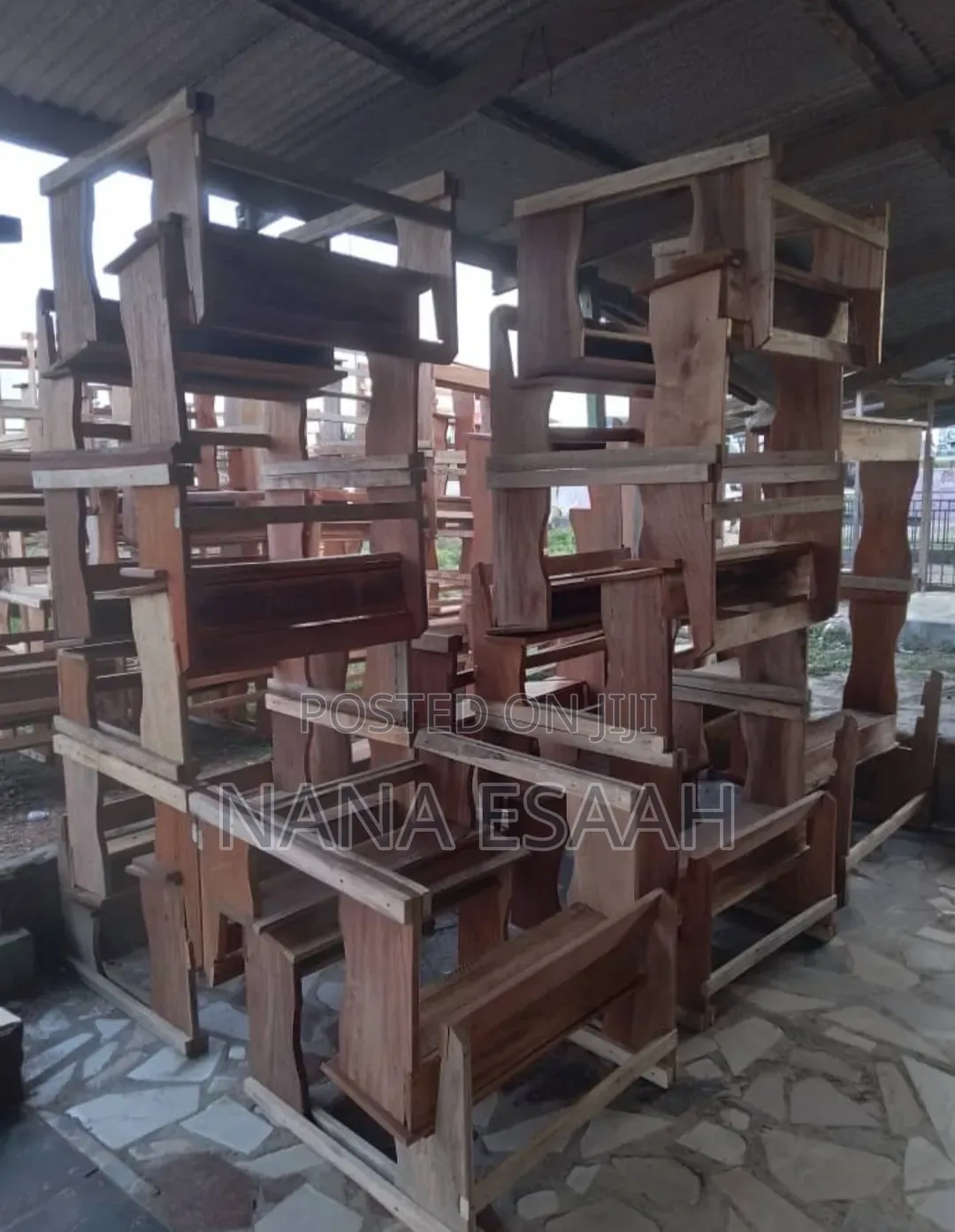 Wood Student Desk
