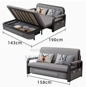 Foldable Sofa Bed Couch Multi Functional Chair (Double Size)
