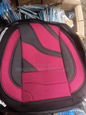 Premium Leather and Fabric Car Seat Cover - Full Set