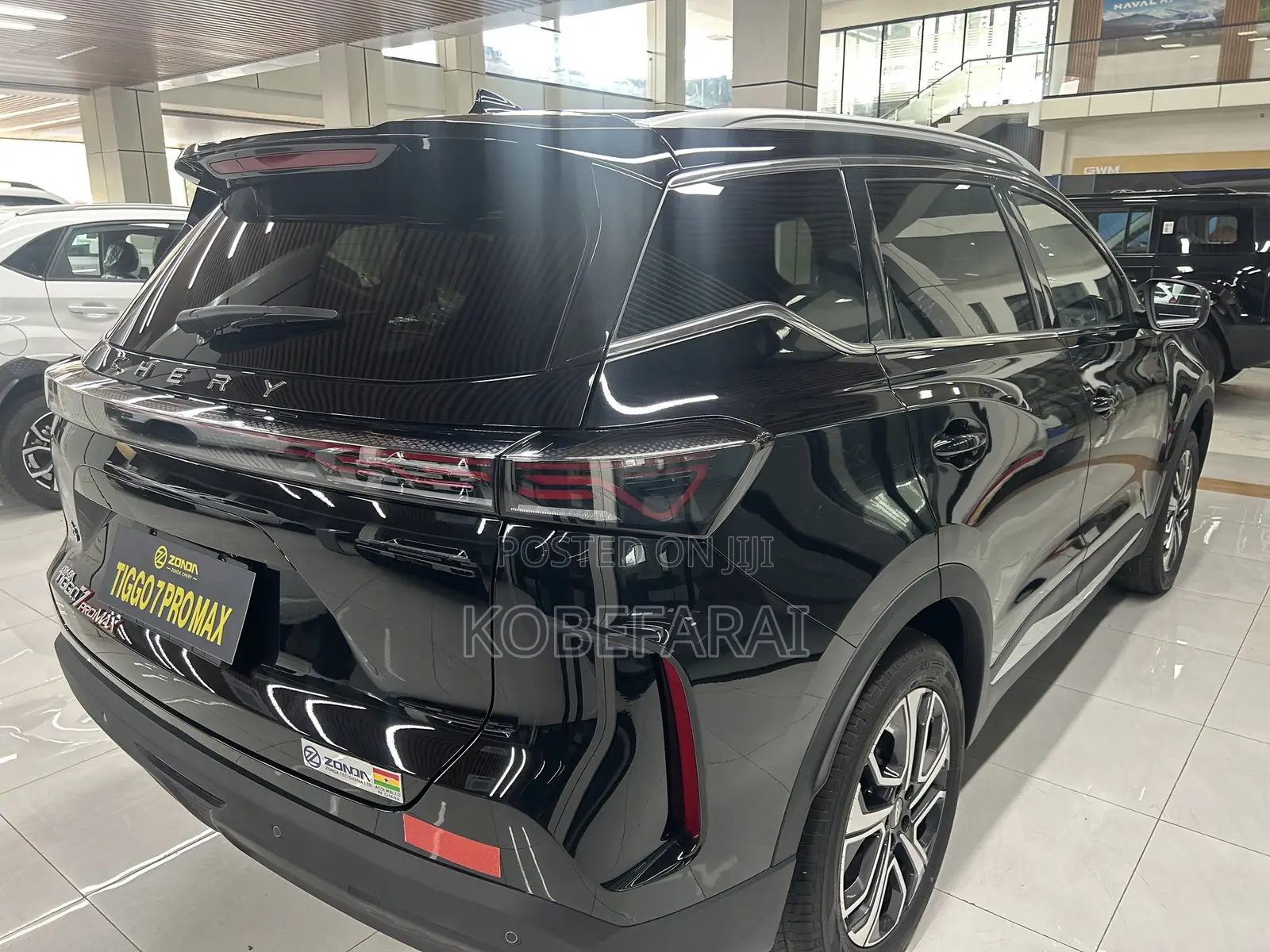 New Chery Tiggo 7 2025 Black
