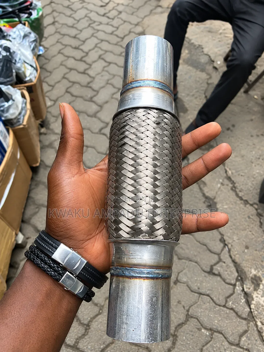Stainless Steel Exhaust Flex Pipe – Durable Car Exhaust Connector
