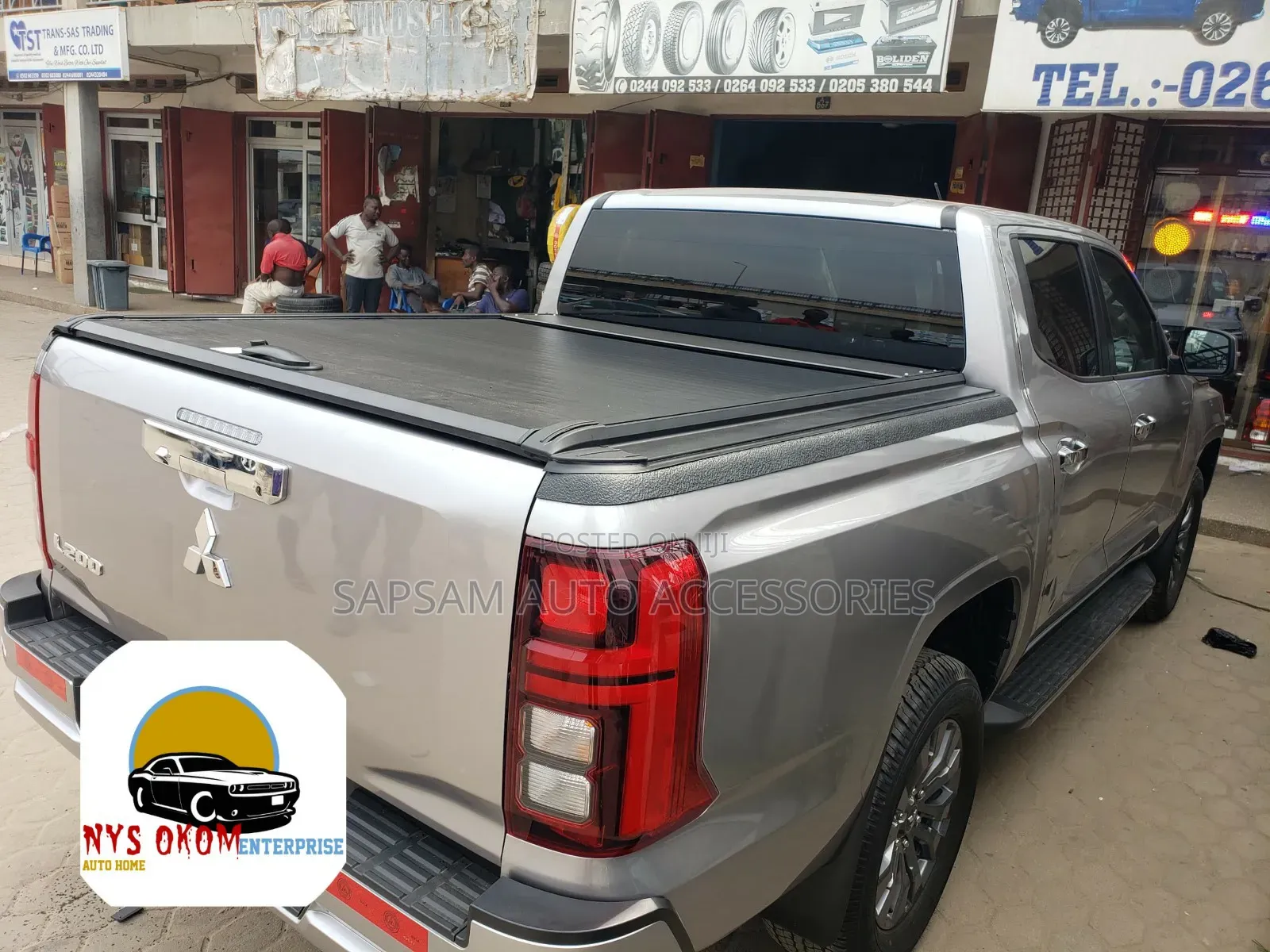 Mitsubishi L200 2024+ Retractable Aluminum Roller Cover*