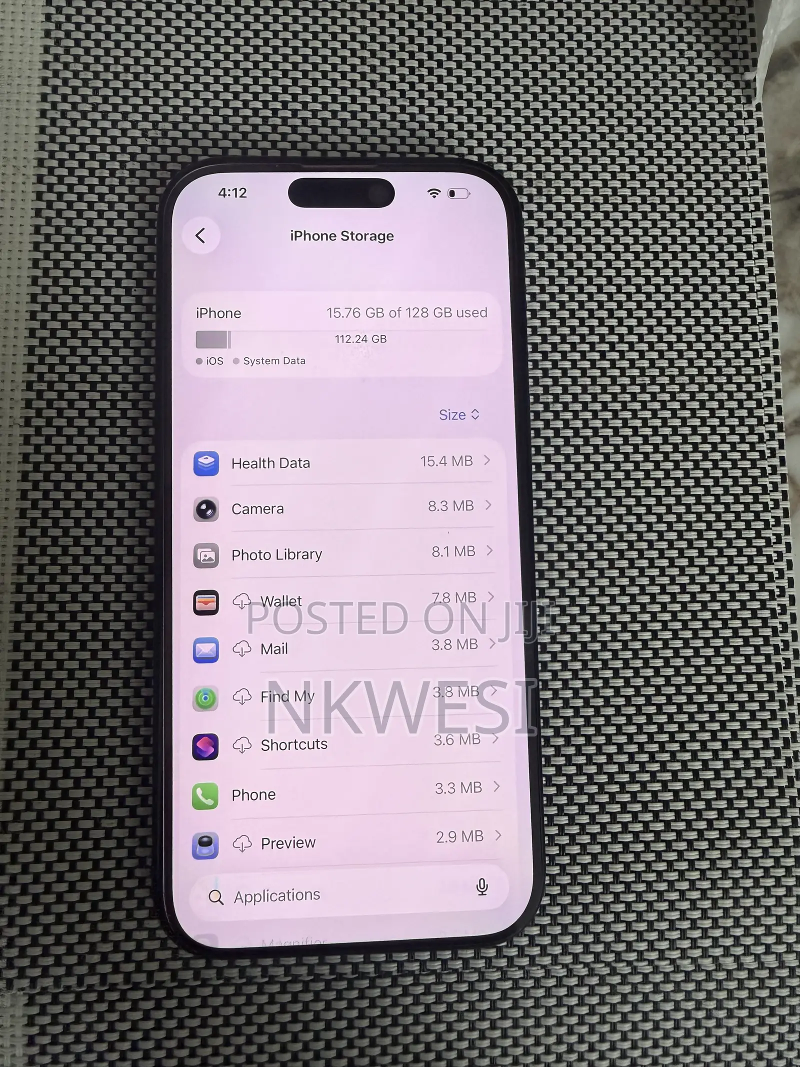 Apple iPhone 16 Pro 128 GB Black