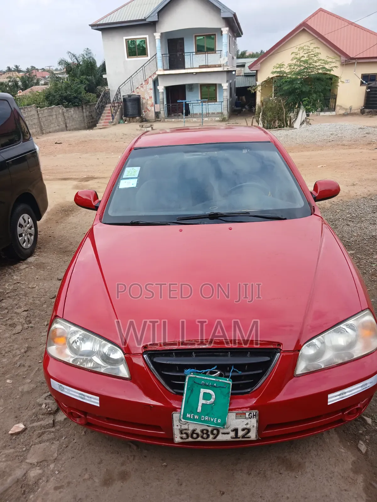 Hyundai Elantra GLS 2004 Red