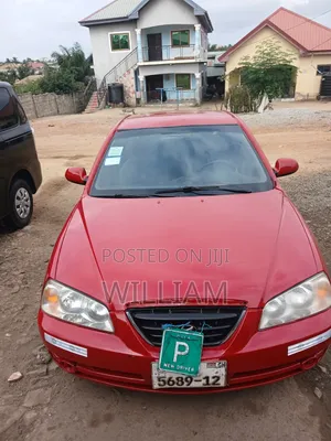 Hyundai Elantra GLS 2004 Red