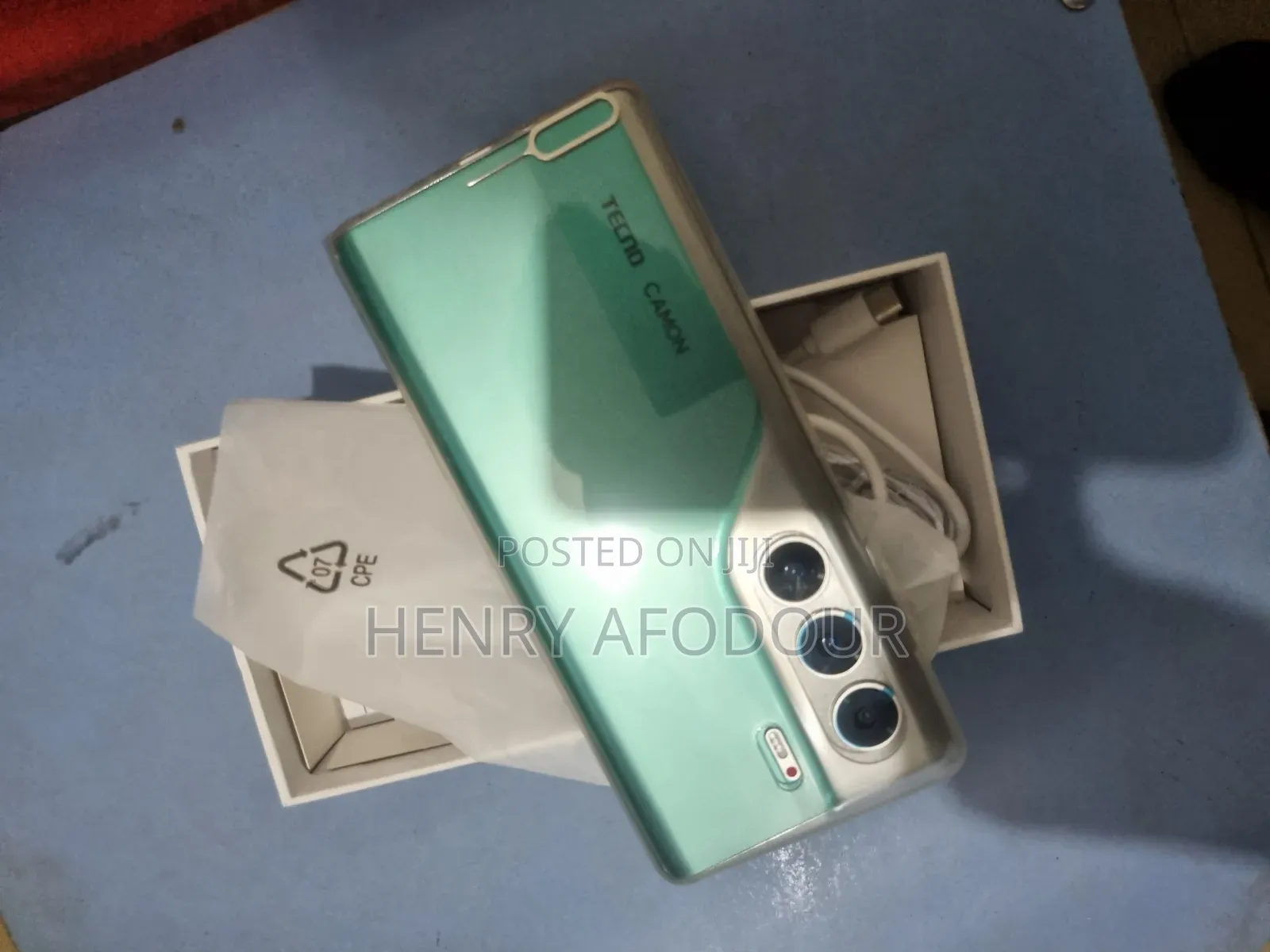 New Tecno Camon 40 256 GB Green