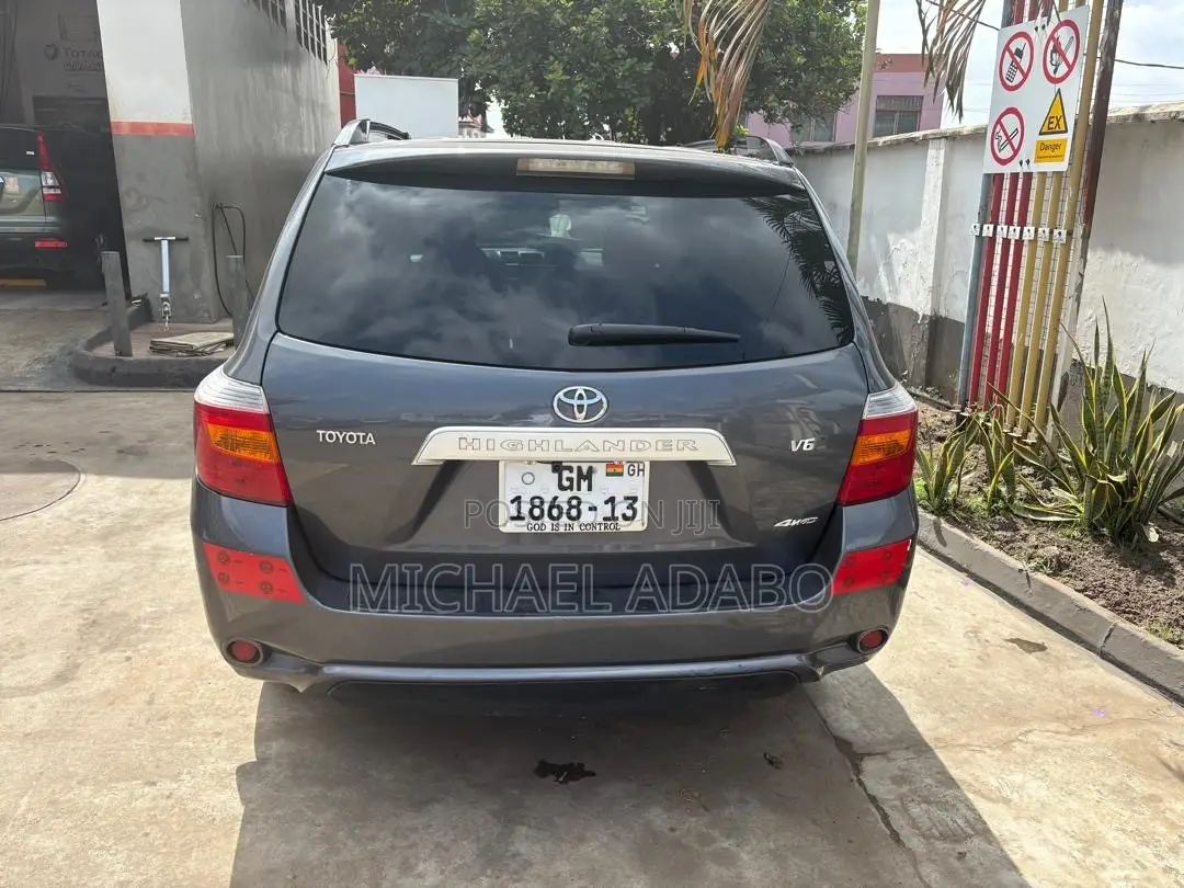 Toyota Highlander Sport 2008 Gray