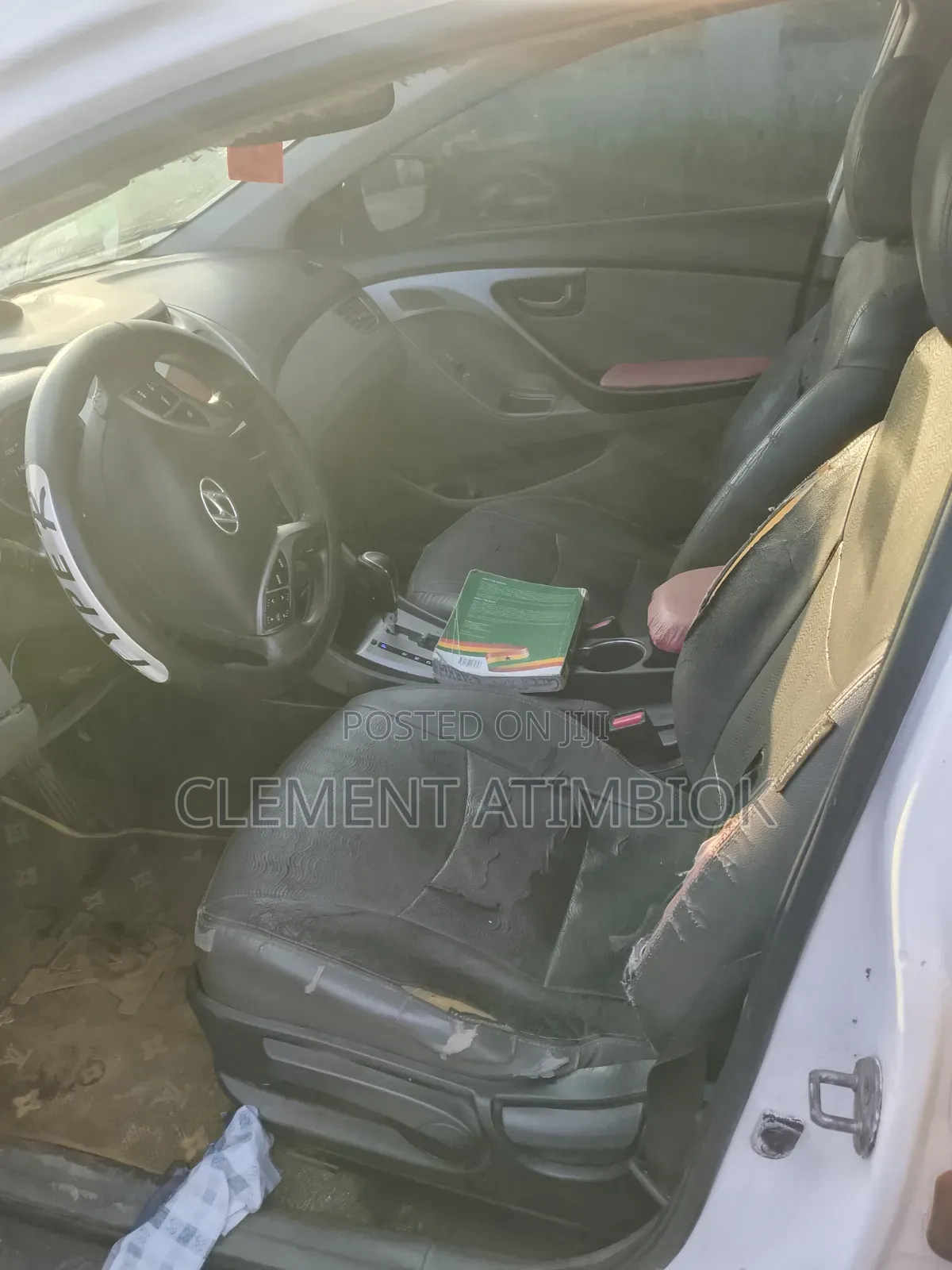 Hyundai Elantra Limited Sedan FWD (1.8L 4cyl 6A) 2013 White