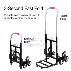 ​Heavy Duty 6-Wheel Stair Climbing Hand Truck / Trolley