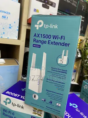 TP-Link AX1500 WiFi 6 Extender, Up to 1500Mbps, Next-Gen Dual Band