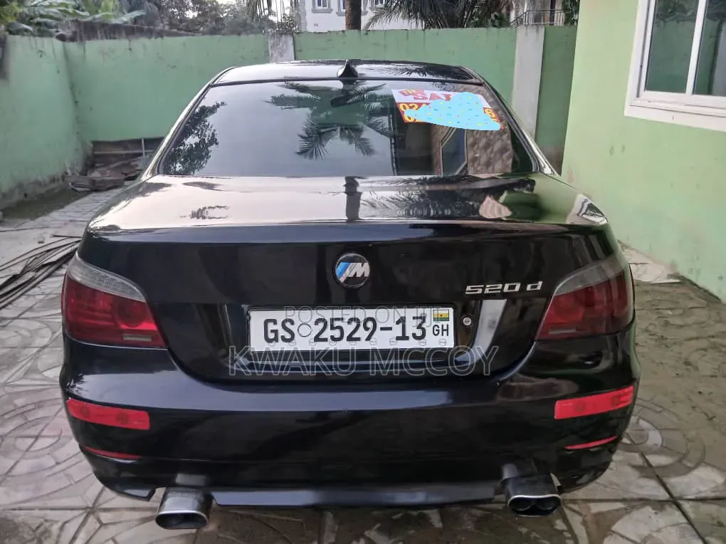 BMW 524d 2007 Black