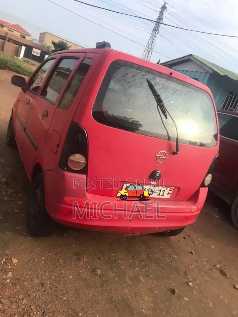 Opel Agila 2002 Red