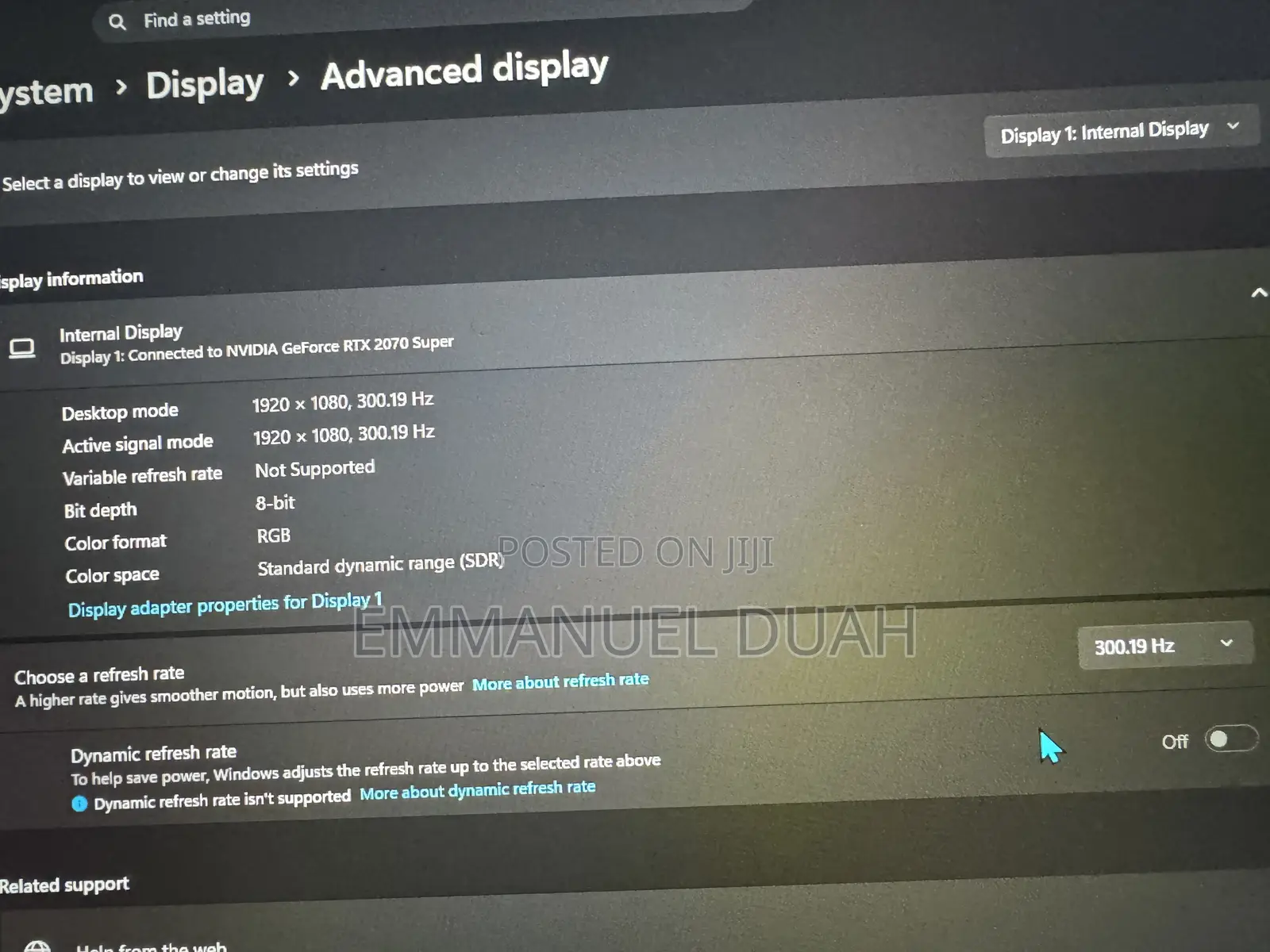 Laptop Alienware M17 R3 16GB Intel Core i7 SSD 1T