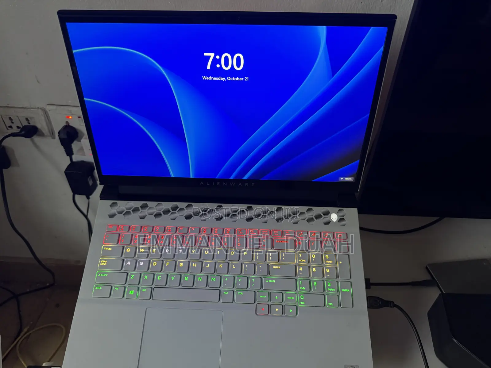 Laptop Alienware M17 R3 16GB Intel Core i7 SSD 1T