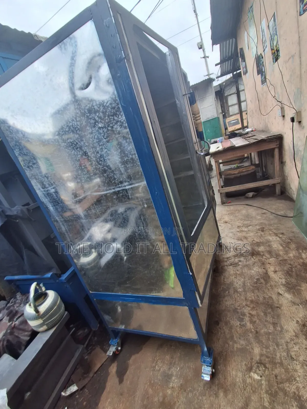 Half Bag Size Gas Oven for Baking of Bread and Grilling of Meat