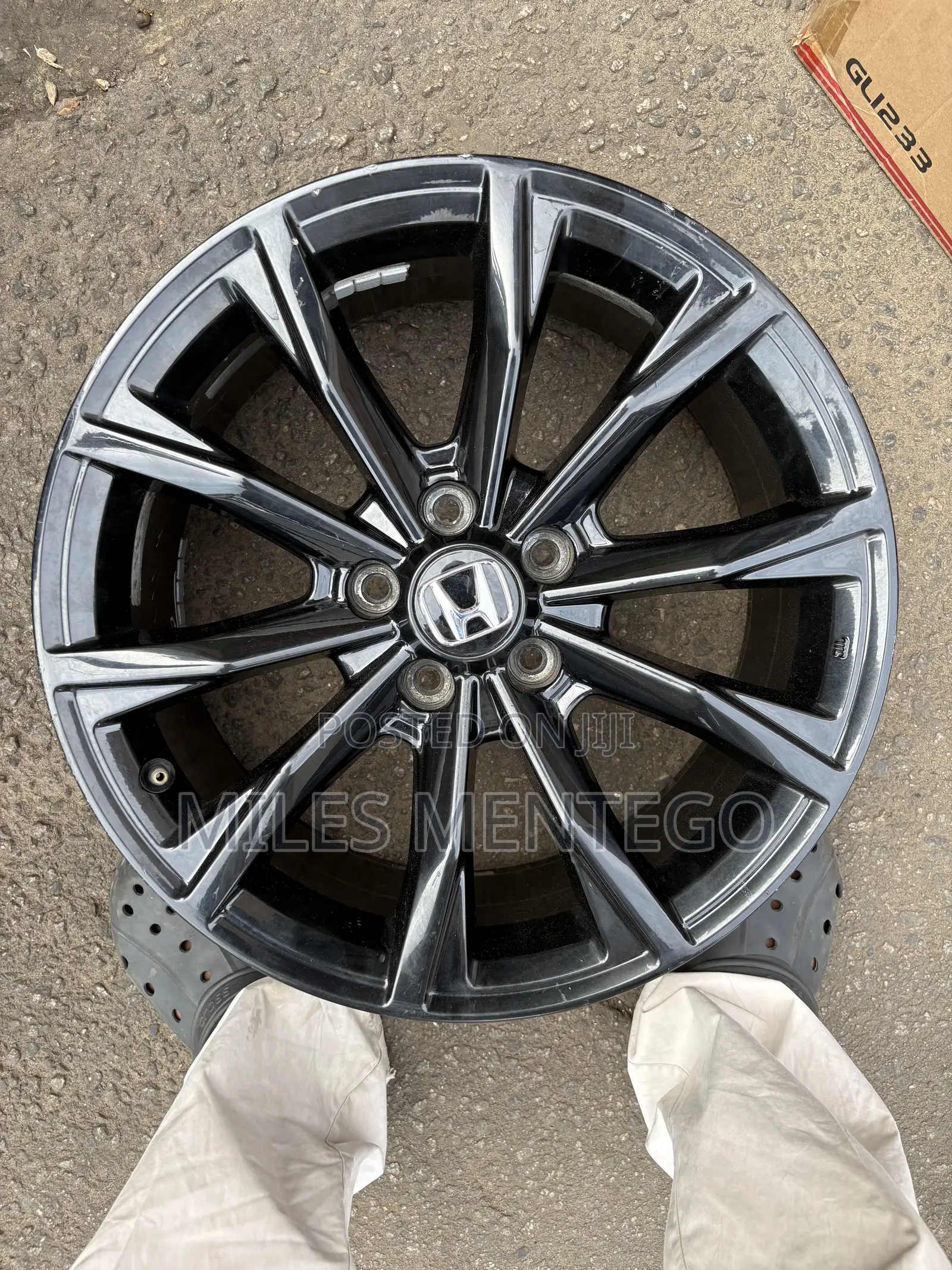 Car Bumper, Headlight and Rims