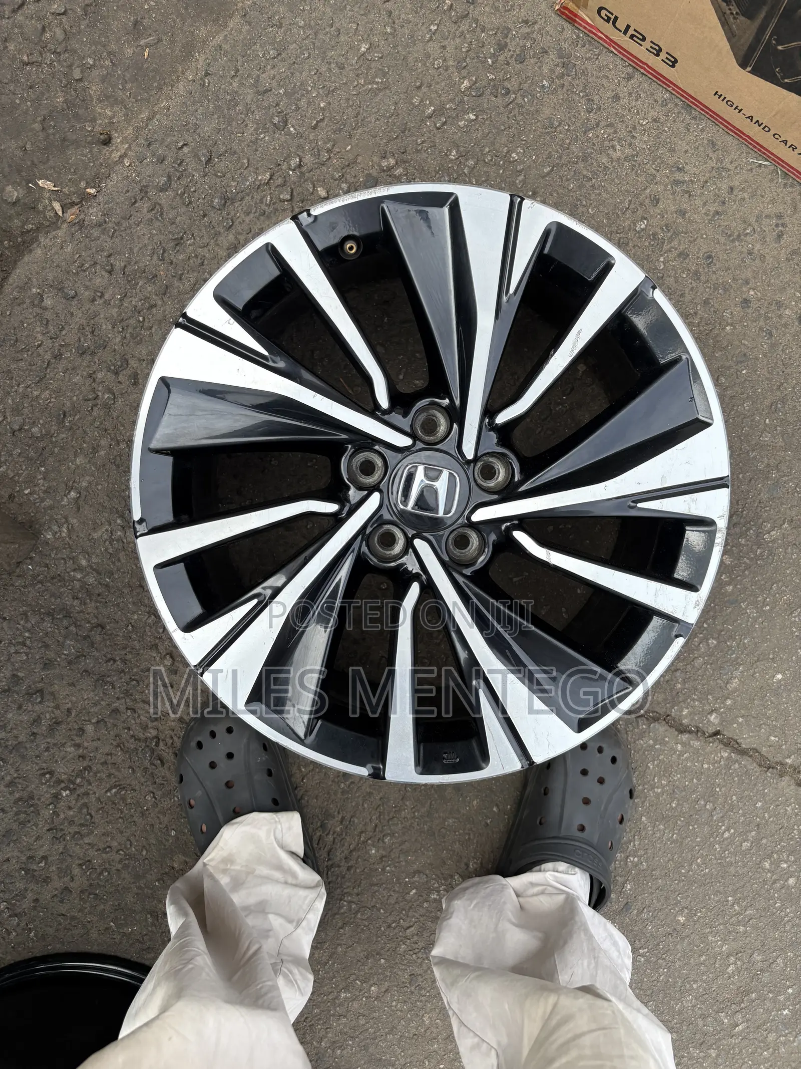 Car Bumper, Headlight and Rims