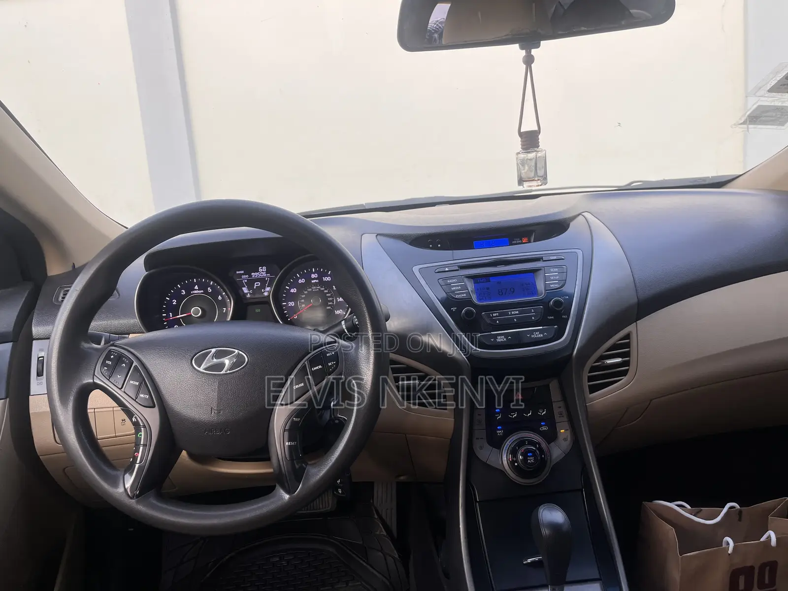 Hyundai Elantra GLS Sedan FWD (1.8L 4cyl 6M) 2013 Blue