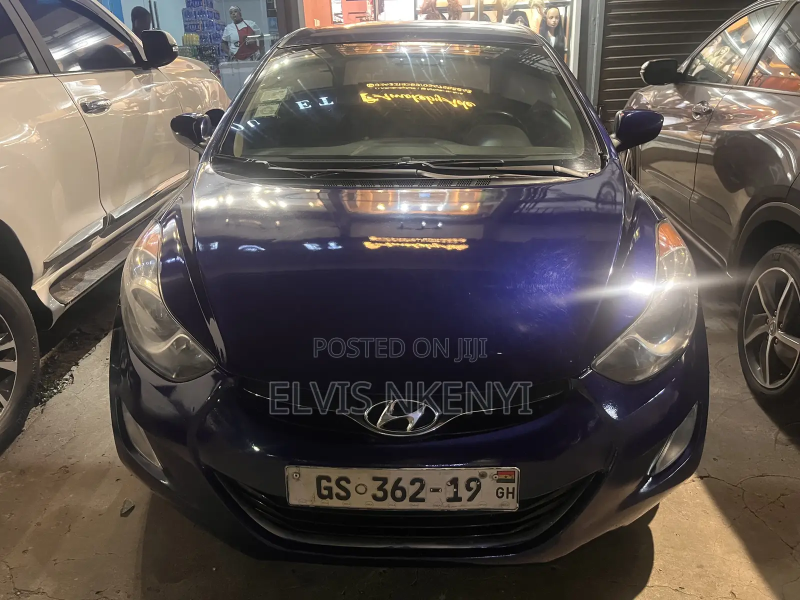 Hyundai Elantra GLS Sedan FWD (1.8L 4cyl 6M) 2013 Blue