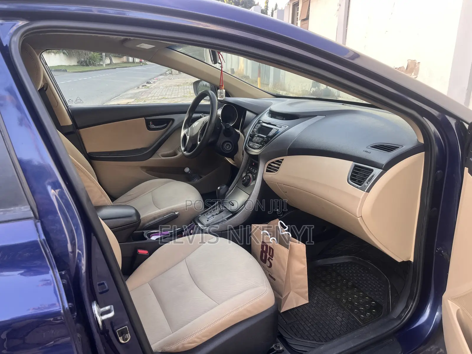 Hyundai Elantra GLS Sedan FWD (1.8L 4cyl 6M) 2013 Blue