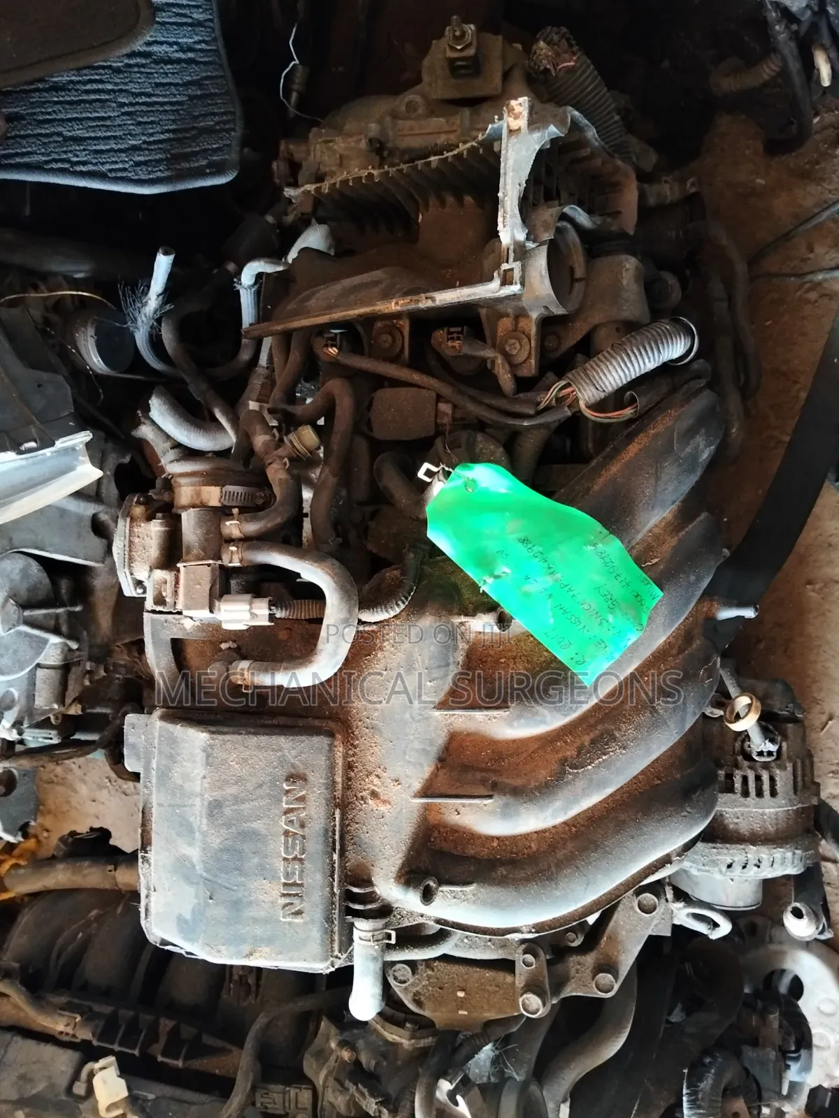 2014-2019 Nissan Versa/Note SV Engine and Transmission (1.6L HR16DE)