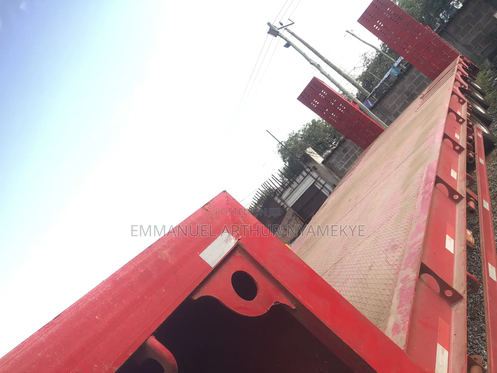Heavy-Duty 4-Axle Low Bed Trailer for Sale