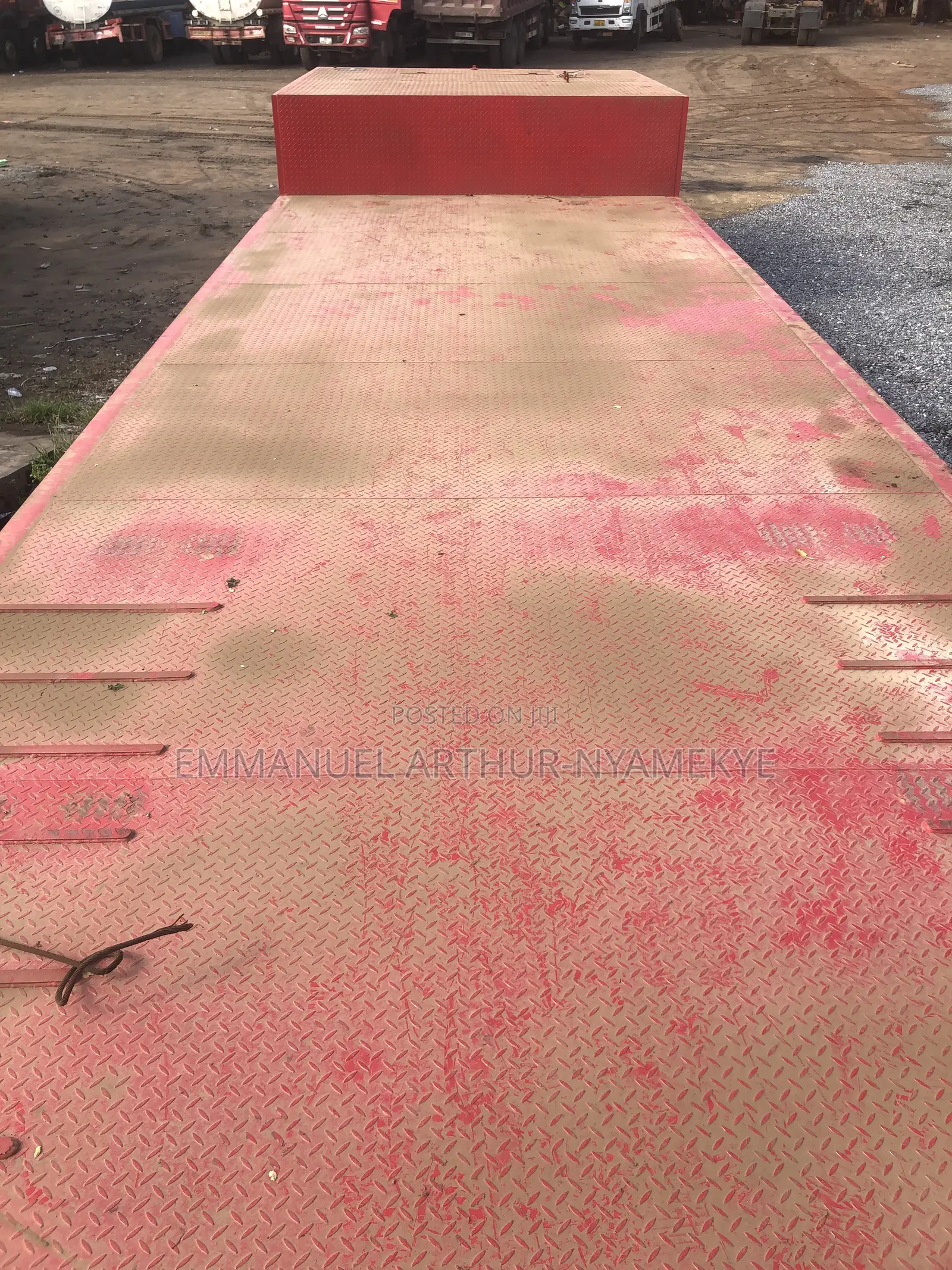 Heavy-Duty 4-Axle Low Bed Trailer for Sale