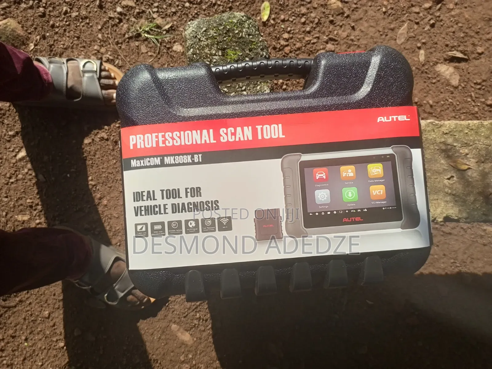 Professional Scan Tool With BT Maxicom Mk808s- BT