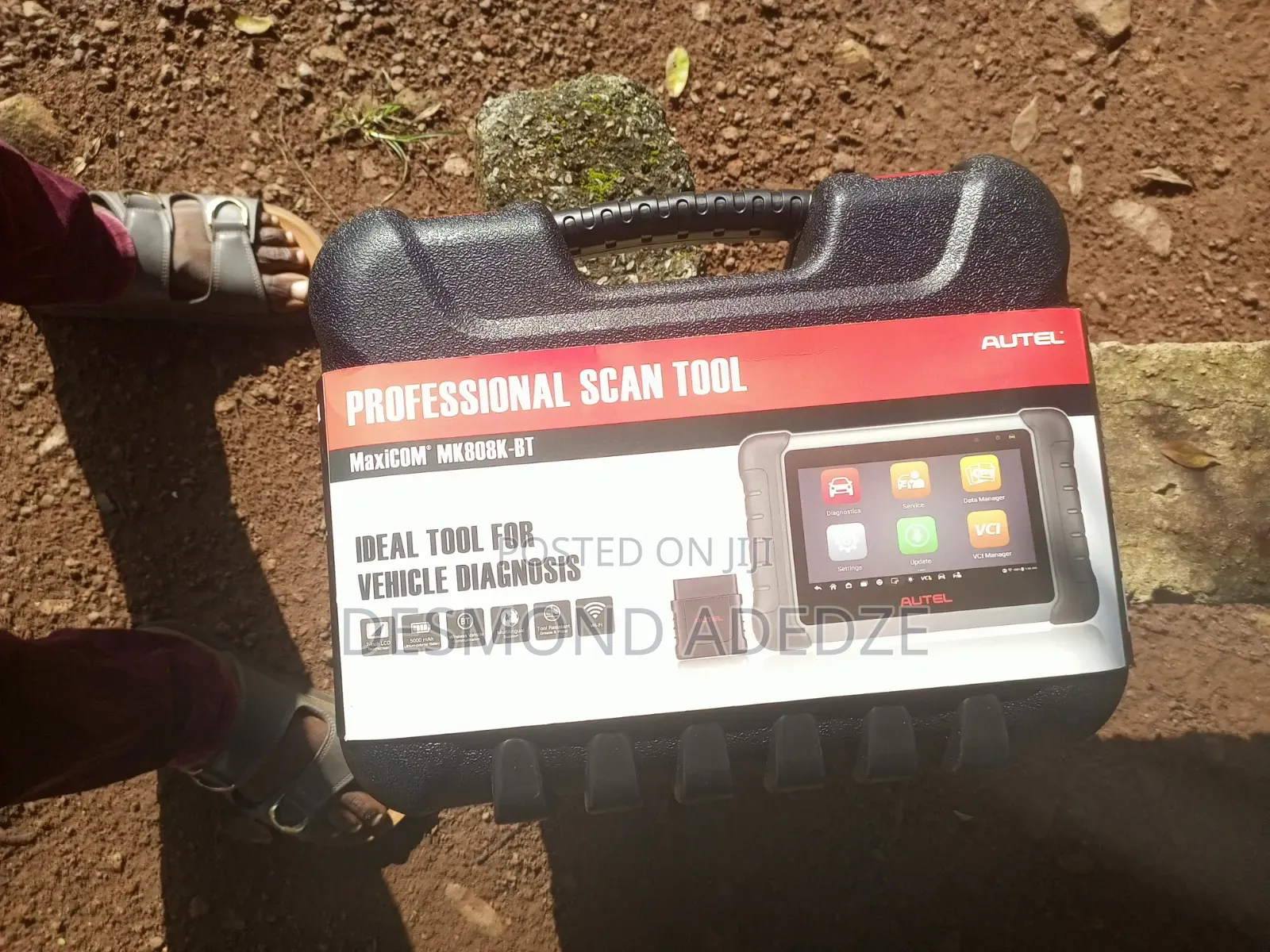 Professional Scan Tool With BT Maxicom Mk808s- BT
