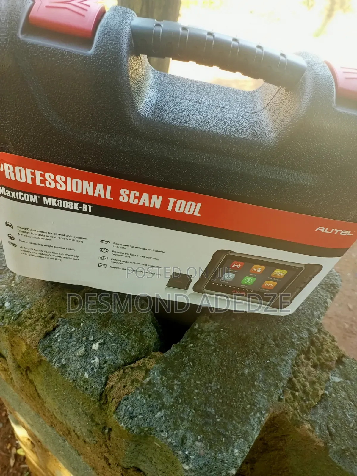 Professional Scan Tool With BT Maxicom Mk808s- BT