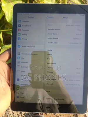 New Apple iPad Air (2013) 16 GB Silver