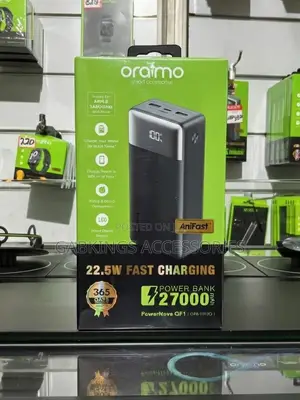 Oraimo Powerbank 27000mah 22.5w