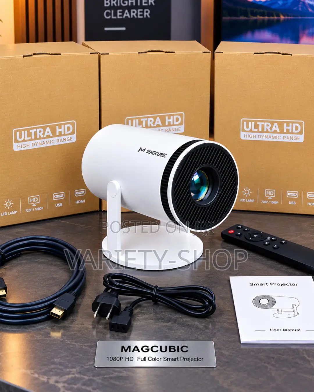 Ultra HD Smart Projector (Multipurpose Projector Device)