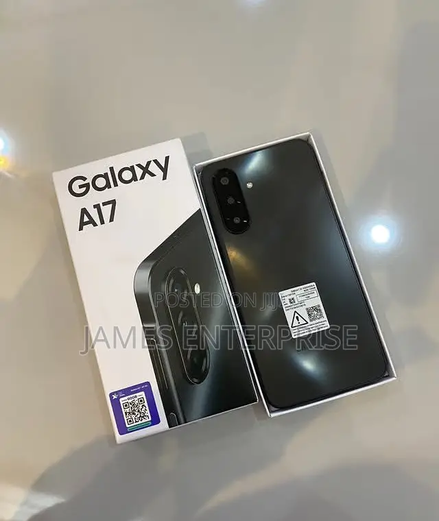 New Samsung Galaxy A17 256 GB Black