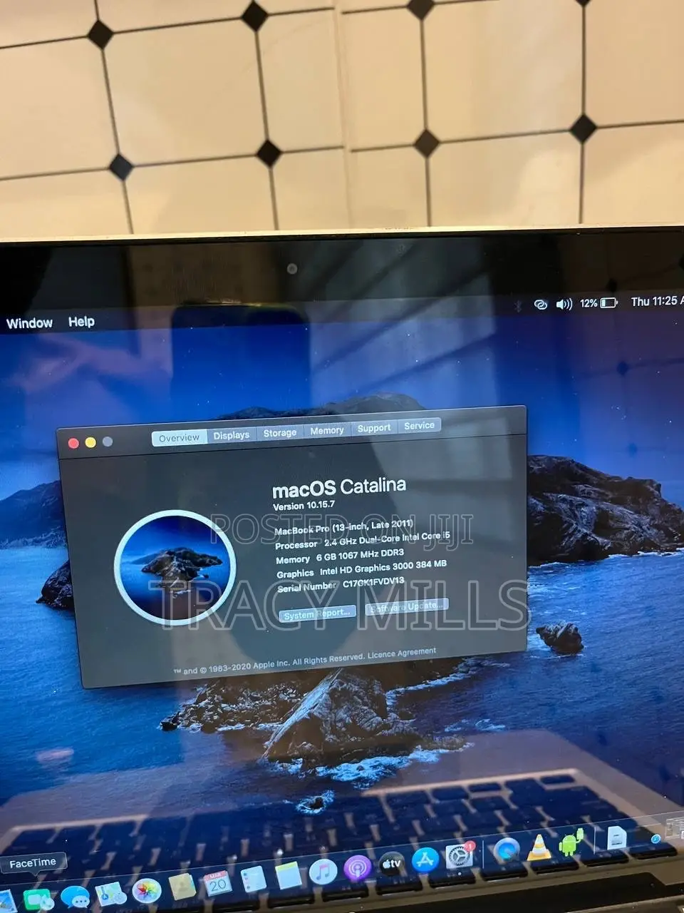 Laptop Apple MacBook 2010 6GB Intel Core i5 SSD 256GB