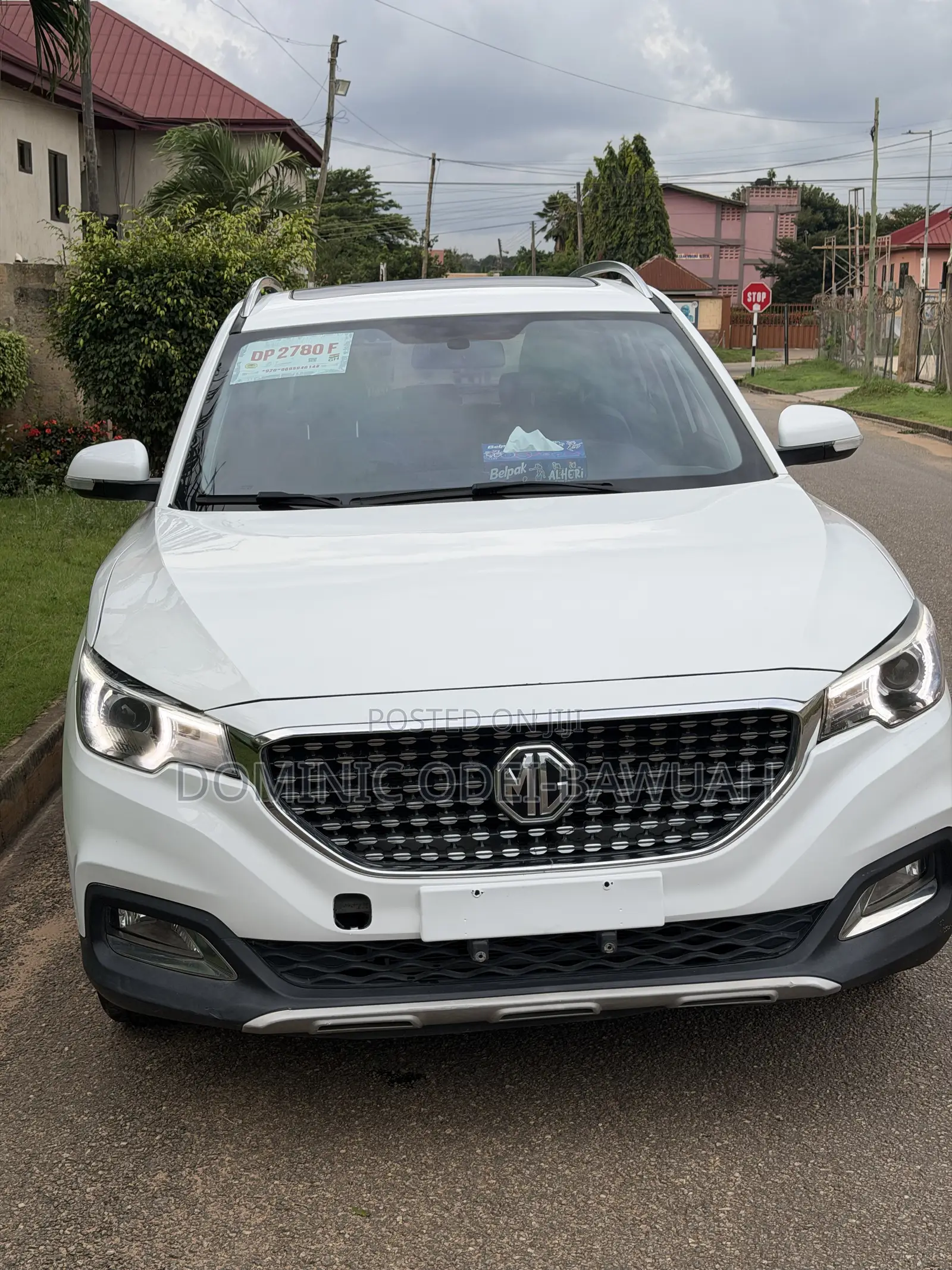MG ZS 2018 White
