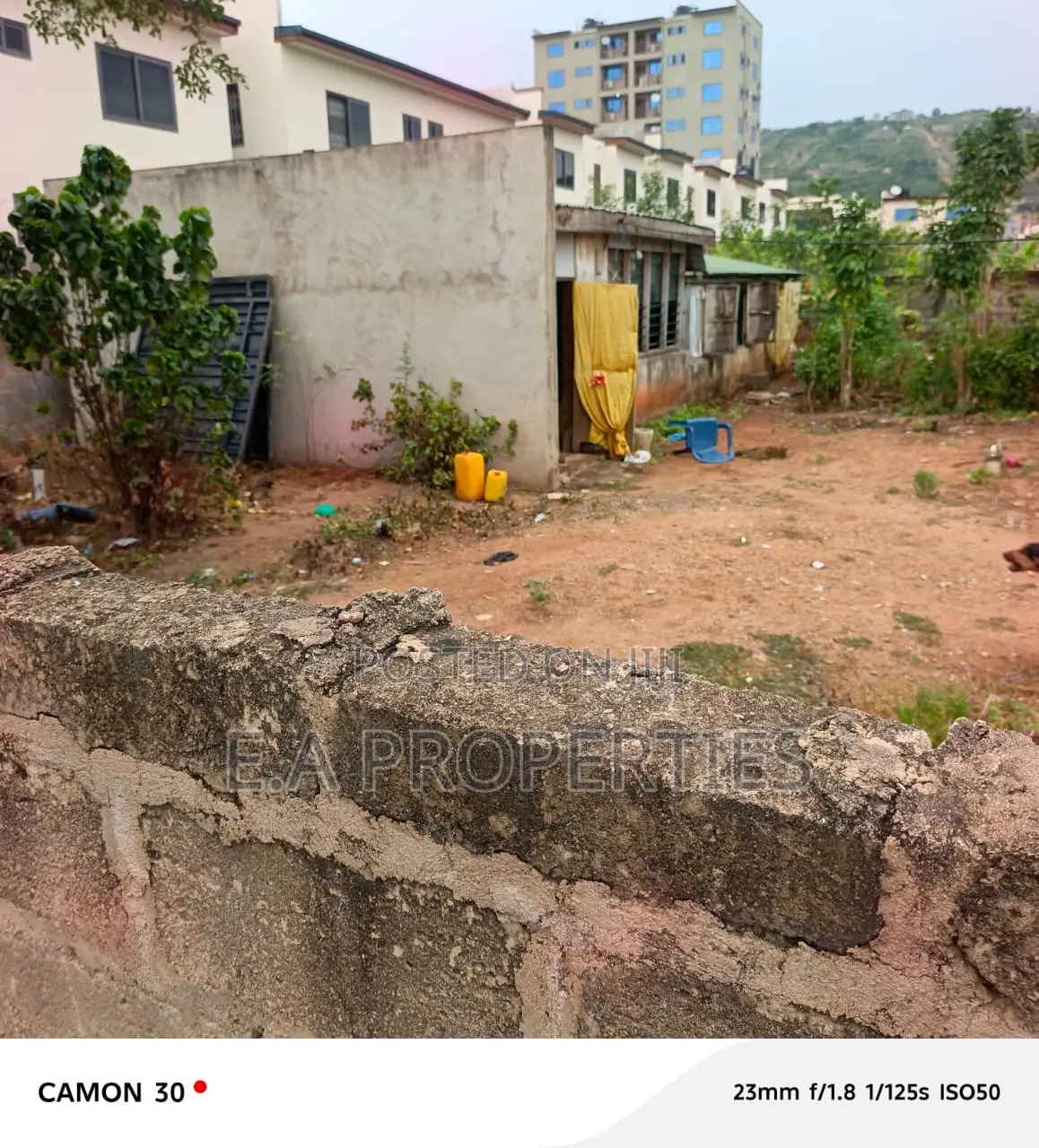 One and Hall Plot for Land for Sale at the Back of Oyarifi Mall