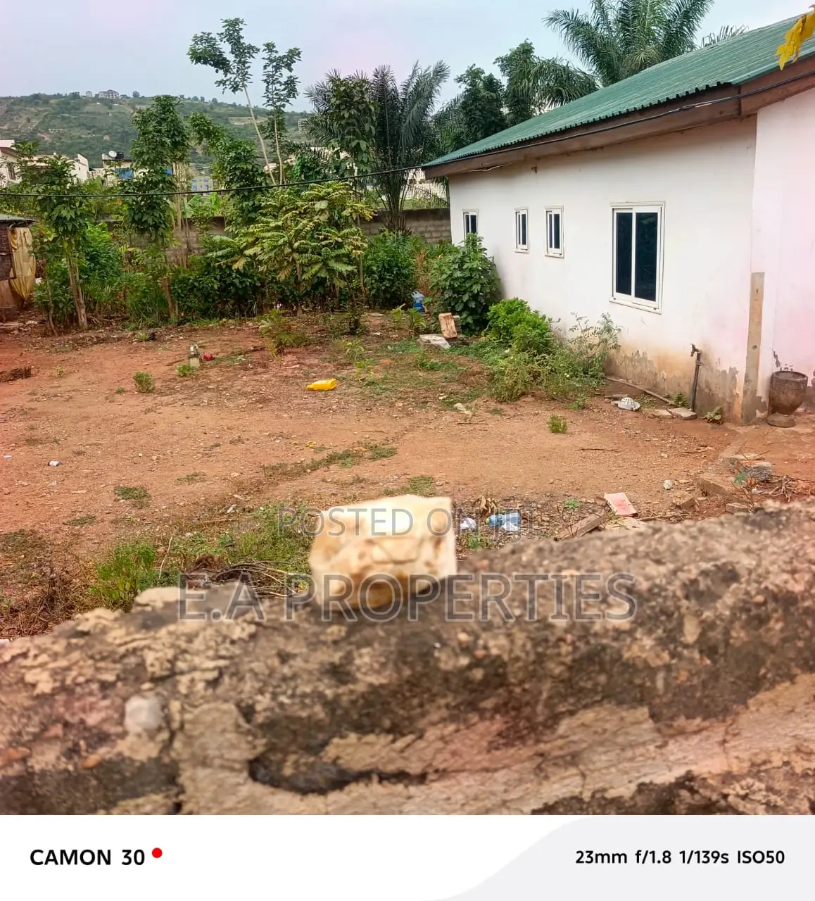 One and Hall Plot for Land for Sale at the Back of Oyarifi Mall