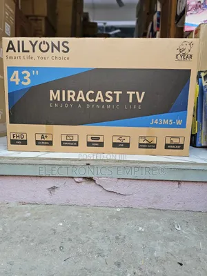 Ailyons 43" FHD Digital Satellite Miracast