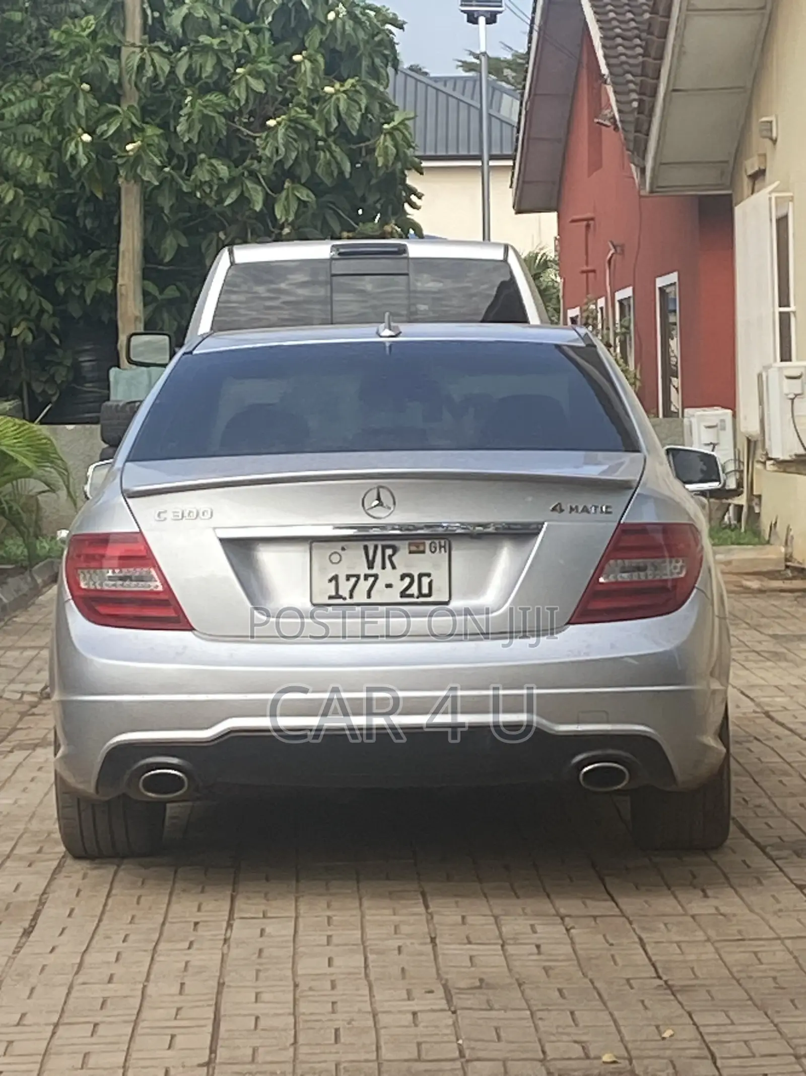 Mercedes-Benz C300 Sport 4Matic Sedan AWD (3.5L 6cyl 7A) 2013 Silver