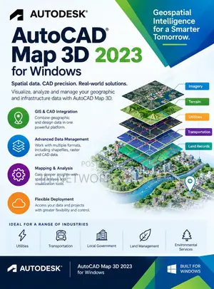 Autodesk AutoCAD Map 3D 2023 for Windows