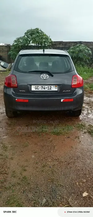 Toyota Auris 2007 Gray