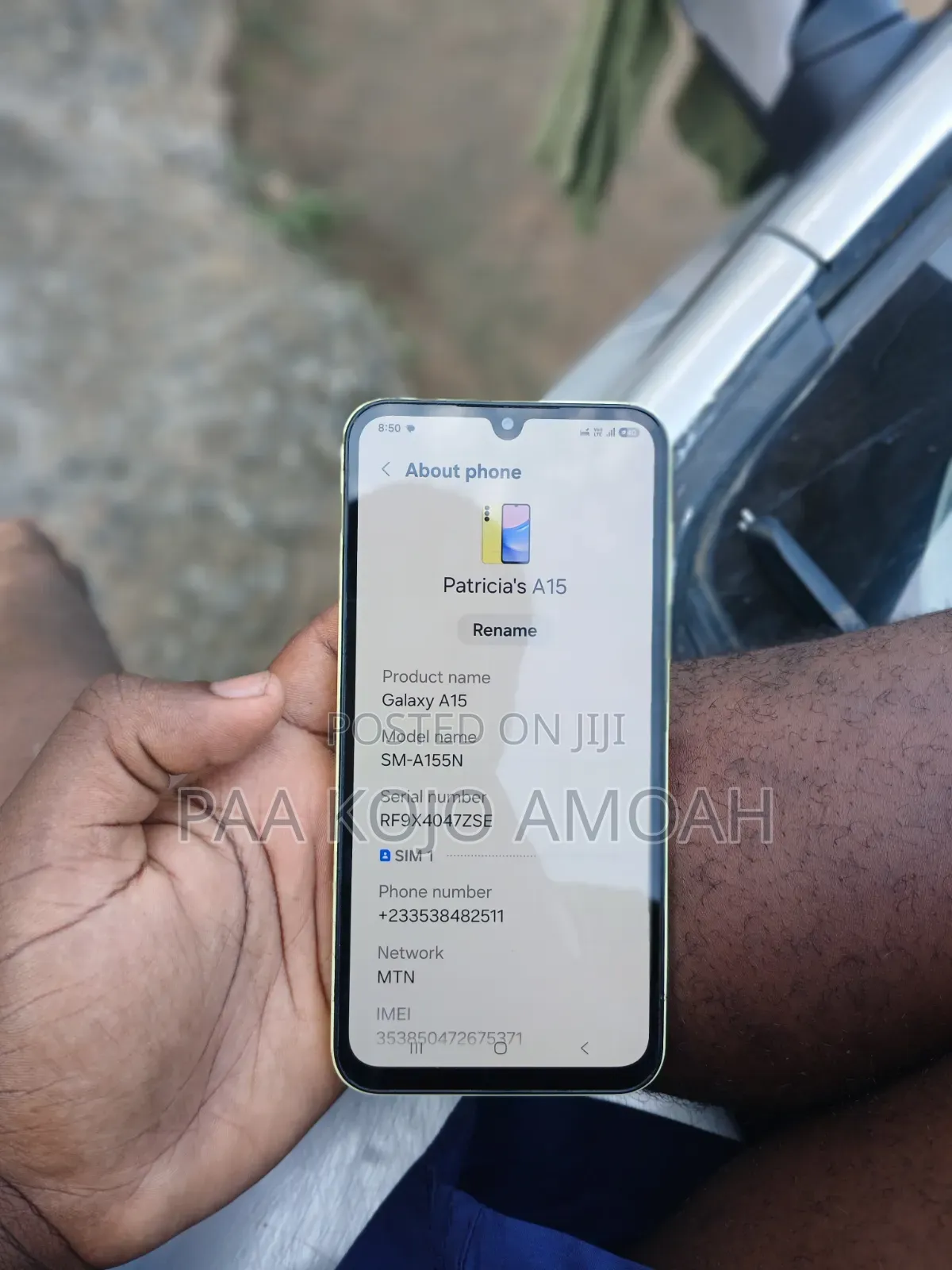 Samsung Galaxy A15 5G 128 GB Yellow