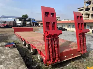 Feichi 4-Axle Low Bed Semi Trailer