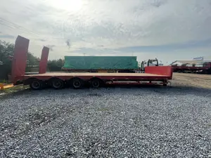 Feichi 4-Axle Low Bed Semi Trailer