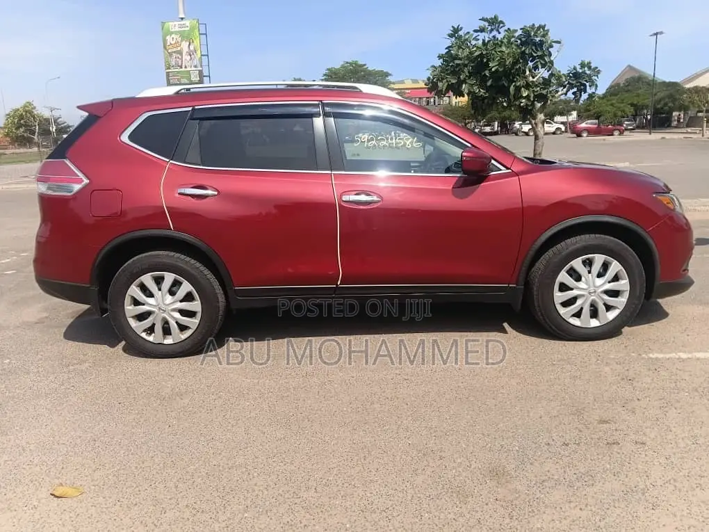 Nissan Rogue S AWD 2016 Red